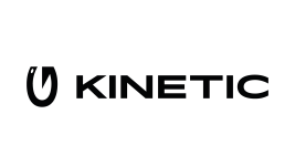 Kinetic logo emblem horizontal BLACK
